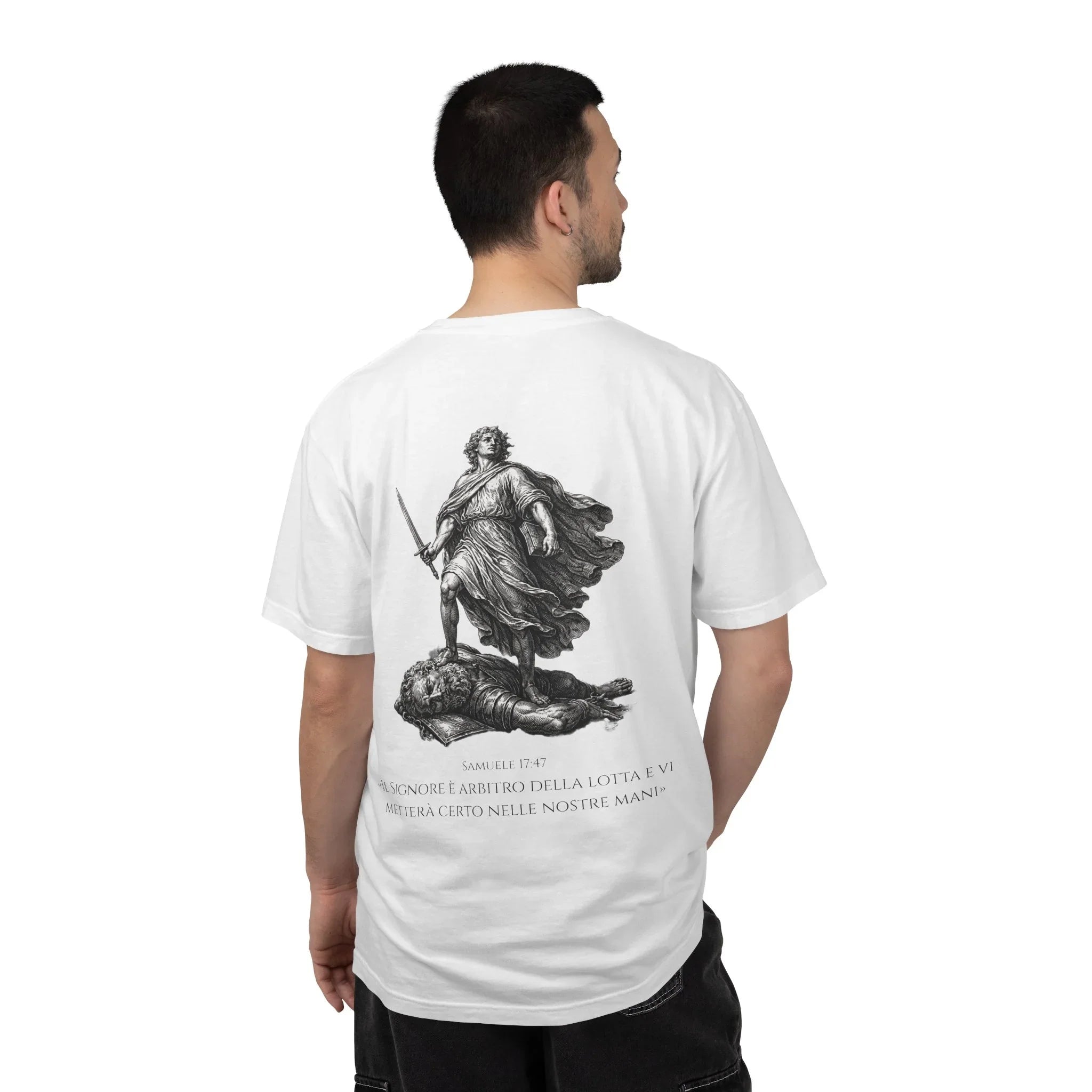 T-shirt SANCTUS mod. David & Goliath